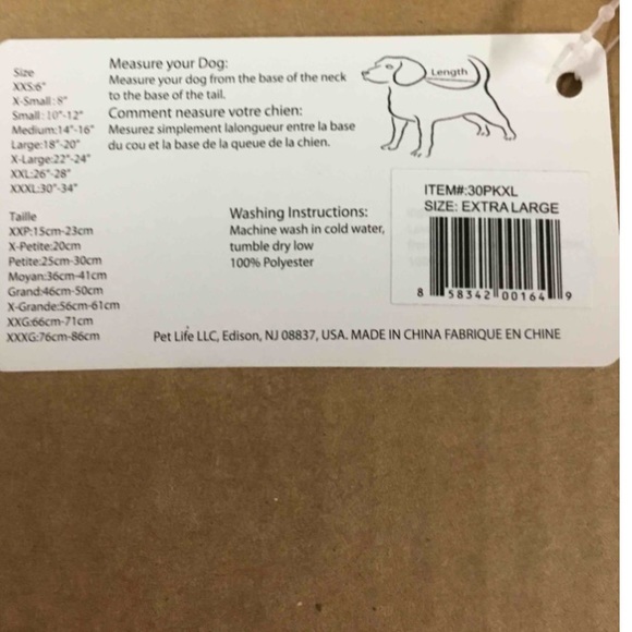 Pet Life Lightweight Adjustable 'Sporty Avalanche' Dog Coat - Pink - XL - Picture 3 of 3